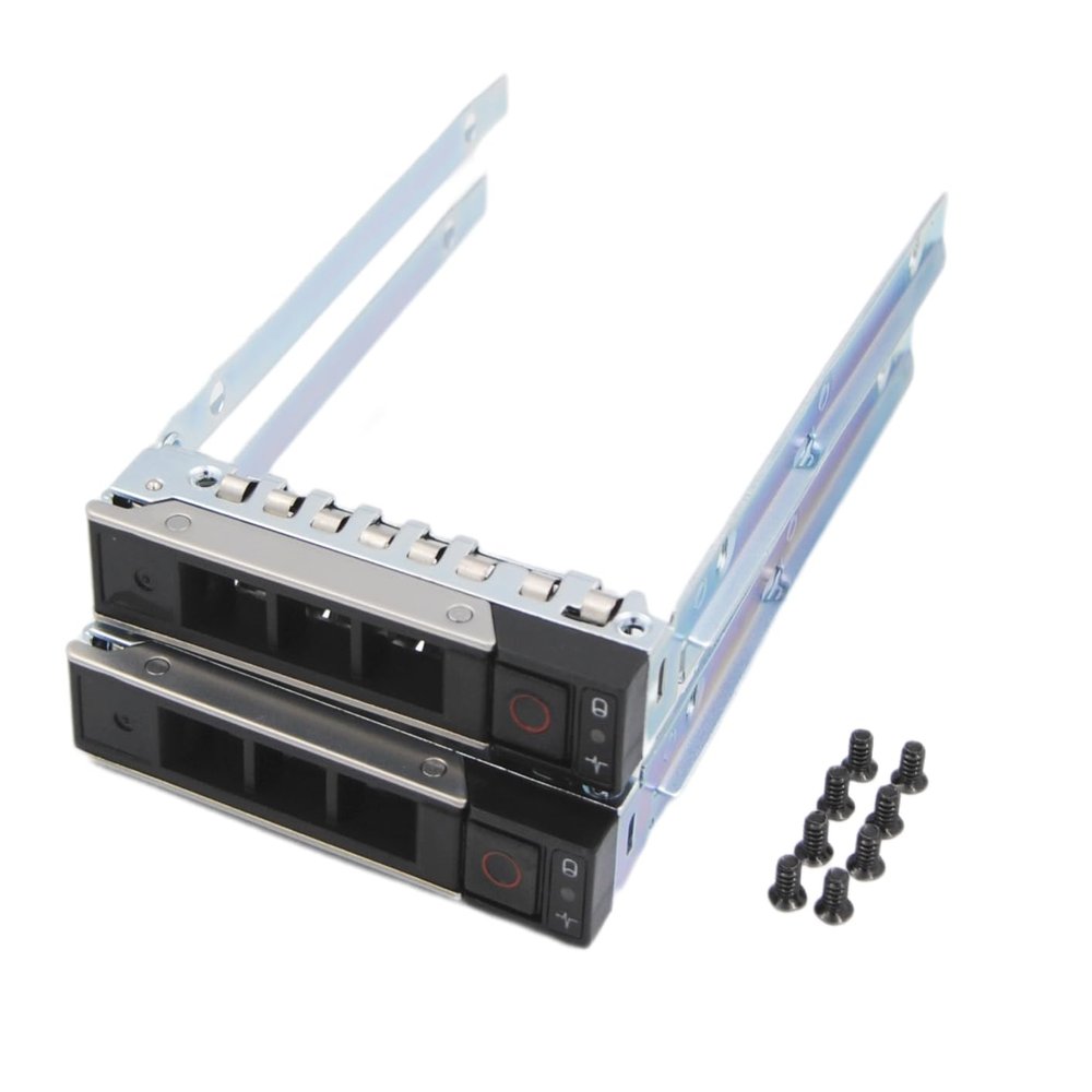 2-PCS 2.5 inch DXD9H Hard Drive Caddy - Compatible for Dell PowerEdge Servers - 14th Generation R440 R640 R740 R740xd R840 R940 R6415 R7415 R7425 0DXD9H by DAHONGHU
