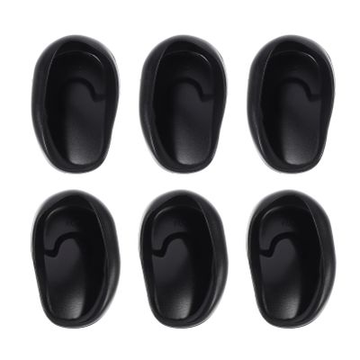 SHERCHPRY 6pcs Reusable Ear Covers for Hair Dyeing Ear Protectors for Salon Use Prevents Dye and Water from Entering for Hair Care and