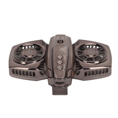 Cell Phone Cooler Low Noise Dual Core Semiconductor Cooling Fan for Playing Games Live Streaming