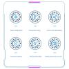 Cell Phone Cooler Low Noise Dual Core Semiconductor Cooling Fan for Playing Games Live Streaming view 3