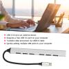 USB C Hub 7 Ports, USB C to USB Hub with 7 USB 3.0, Aluminum USB C Adapter, 5Gbps Transmission Speed, Port Expander for PC, Laptop, Flash Drive, Mobile HDD view 2