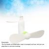 Cyrank 2 PCS Mini Cell Phone Fan, Smartphone Fan 2 in 1 Mobile Phone Fans Cellphone Accessories with Micro USB Type C Interfaces for Phones view 2