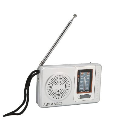 AM FM Radio, Portable Transistor Analog Radio, Mini Pocket Radio Battery Operated 2 AA Batteries, Small Gifts for Seniors
