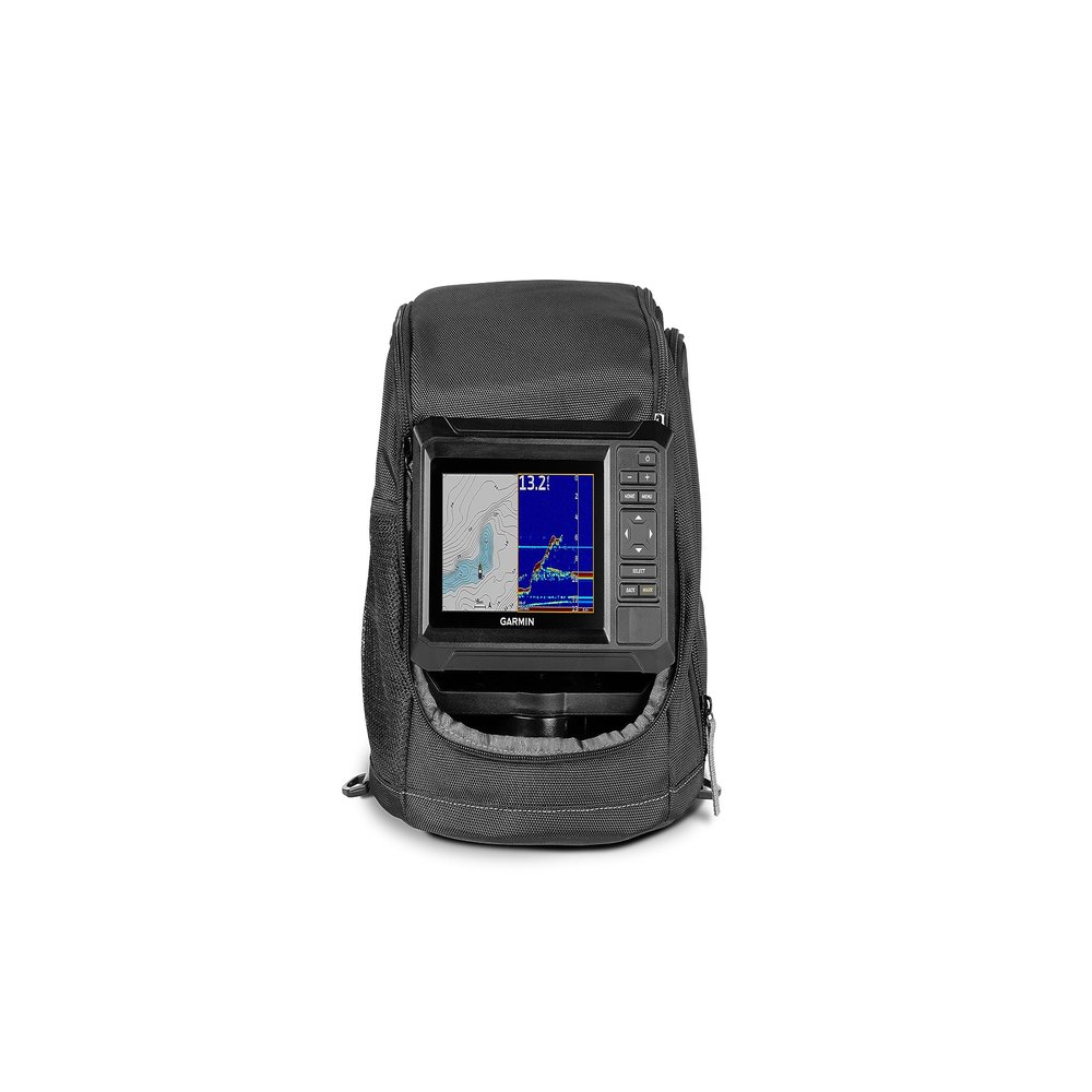 Garmin ECHOMAP UHD2 53cv Ice Fishing Bundle with Garmin Navionics+ Maps for U.S. Inland