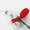 0.8 Inch Red Double Sided Hook & Loop Straps - 5 Yards Reusable Fastening Tape Cable Ties - Duo Wrap view 3