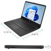 HP Portable Laptop, Student and Business, 14" HD Display, Intel Quad-Core N4120, 4GB DDR4 RAM, 64GB eMMC, 1 Year Office 365, Webcam, SD Card Reader, HDMI, Wi-Fi, Windows 11 Home, Black, KKE Mousepad view 4