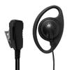 PRYME LMC-1DR03 PRO-Grade Commercial Lapel Mic w/D-Ring Earphone (for Moto Radios w/2-pin Side Connector) view 1