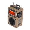 Portable Shortwave Radio, Digital Radio Full Band, AM FM Receiver with, Pocket Retro Mini Radio Rechargeable (Khaki) view 1