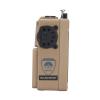 Portable Shortwave Radio, Digital Radio Full Band, AM FM Receiver with, Pocket Retro Mini Radio Rechargeable (Khaki) view 2