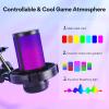 MAONO DGM20S USB Gaming Microphone, Cardioid Mode, RGB Lighting, Easy Mute, Compatible with Windows PC, Mac, PS4/5, Ready to Capture Inspiration view 3