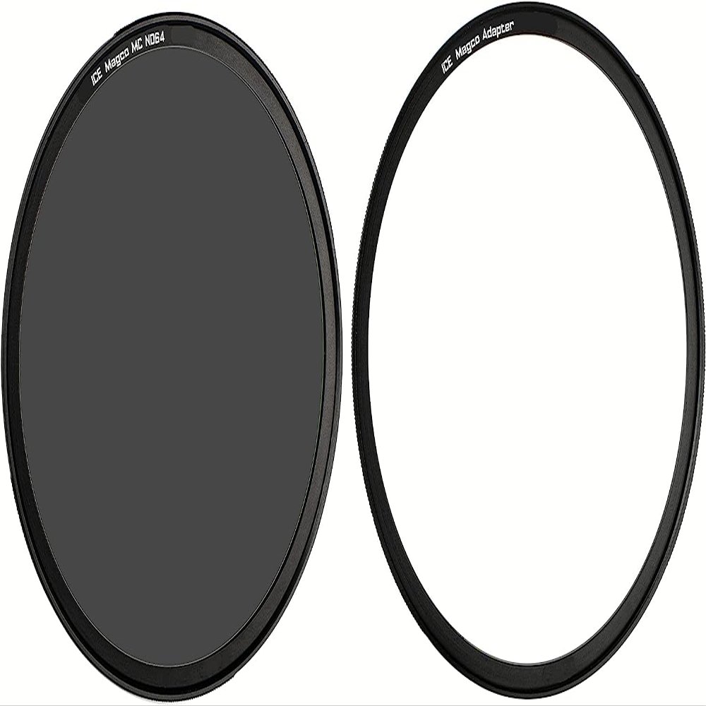 ICE Magco 95mm MC Slim Magnetic ND64 6 Stop ND Neutral Density Filter Optical Glass Incl Adapter