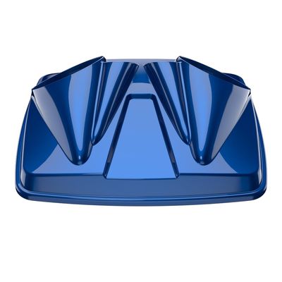 Color-Matched Dual 8'' Speaker Lids for Advanblack/Rushmore style Razor.Chopped & King Tour Trunk Pack Compatible with Harley