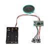 WOOXGEHM Recordable Voice Module, 4 Minutes Greeting Card Module, 16 0.25W Speaker, Button Induction Greeting Card Module for DIY Holiday Crafts Toys Birthday Cake view 1