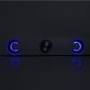Computer Speakers, Subwoofer Soundbar Speaker for Laptop Computer, 2 Channel Bass Speaker 3W, Computer Sound Bar, Volume Control (White) view 2