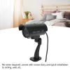 WOOXGEHM Fake Security Camera, Fake Camera CCTV Surveillance System, Realistic Analog LED Security Camera for Home Security and Warning Stickers, for Outdoor/Indoor Use view 2