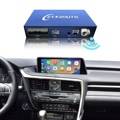 Android Auto Carplay Wireless Adapter for Lexus Small Touch Pad/Joy Stick Version, Wireless Car Play Auto Retrofit Kit Compatible with Lexus LS ES NX RX is LC GS CT LX UX RC 2014-2020 Year