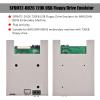 ASHATA USB Floppy Drive Emulator for BENS Embroidery Machine with 720KB Floppy Drive, USB SSD Simulation Floppy Disk Drive Emulator, Plug and Play view 2