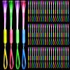 Junkin 360 Pcs Fiber Optic Wands Glow LED Light up Wand Bulk Flashing Sticks with Included Batteries for Party Favors Wedding Birthday Carnival view 1
