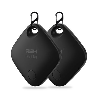 Air Tracker Tag 4 Pack Bluetooth Luggage Tracker Tag Locator Works with Apple Find My,Smart Tracker for Suitcase, Bag, Backpack, Wallet,Replaceable Battery Smart tag Finder-2pack