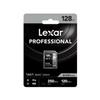 Lexar LSD128CB1667 SDXC Card, 128 GB Silver Series, 1667x UHS-II Class 10, U3, V60, Maximum Read: 250MB/s Max Write: 120MB/s view 2