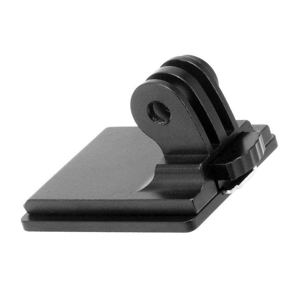 NovelGoal Helmet Fix Mount Base Holder Compatible with Go-pro 13 12 11 Black Mini 10 Motorcycle Riding Climbing Racing Camera Stand Adapter (Standard Version)