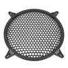KIMISS 10in Speaker Grill Cover, Circular Speaker Cover, SubWoofer Plastic Mesh Cover, Car Audio Cover Guard Woofer Speaker Modification Cover Car Speaker Grill Audio Speaker Mesh Cover Protector view 1