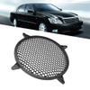 KIMISS 10in Speaker Grill Cover, Circular Speaker Cover, SubWoofer Plastic Mesh Cover, Car Audio Cover Guard Woofer Speaker Modification Cover Car Speaker Grill Audio Speaker Mesh Cover Protector view 3