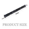 10.2" Cold Shoe Extension Bar, 360 Rotatable Extension Bracket Cold Shoe Mount Adapter, Camera Dual Mount Flash Bracket Compatible with Nikon Canon Sony Olympus DSLR Camera Camcorder DV view 2