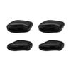 ToughAsNails 4 Pairs Replacement Nose Pads for Oakley Flak 2.0 XL/Flak Jacket XLJ/Half Jacket/Half Jacket 2.0/Fast Jacket Sunglasses Black&Deep Blue view 2