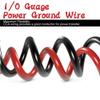 1/0 Gauge Wire Copper Clad Aluminum CCA-Car Amplifier Power & Ground Cable,Primary Automotive Wire,Battery Cable for Car Audio Speaker,Solar, Auto, Marine & RV Trailer(20ft Black+20ft Red) view 4