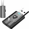 4-in-1 Bluetooth 5.0 Transmitter Receiver Wireless USB Aux Audio Transmitter Adapter for TV/Home Audio System view 2