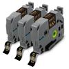 Pristar P Touch Label Tape Gold on Black TZe-334 Compatible for Brother Label Maker Tape Black 12mm 0.47 Laminated TZ Tape Gold Work with PT-D220 PT-H110 PT-D210 PT-D400 PT-P710BT PT-D200, 3-Pack view 1