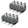 Pristar 8 Pack Tz Tape 18mm 0.7 Inch Laminated Clear TZe-141 TZ-141 Compatible for Brother P Touch TZe Tape for PTD400 PTD600 PTD1880 PT1890W Label Maker 18 mm Label Tape, 3/4 Inch x 26.2 ft view 1