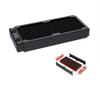 12CM 120MM 240MM 360MM 480MM Copper Radiator Water Cooling Cooler Heat Exchanger (240RC-TK Dual Rows) view 1