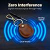 Timyca for Airtag Keyring Holder 1 Pack-Genuine Leather for Airtag Holder with Cross Screwdriver,Scratch-Resistant for Apple Air Tag.Handmade Suitable for Air Tag. Keyring.Waterproof Case view 2