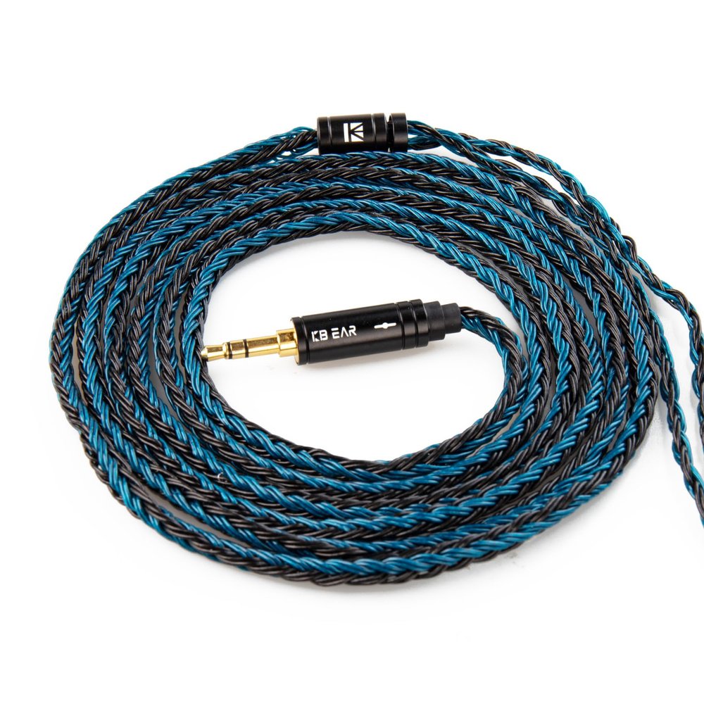 2 Meter Length MMCX Cable, Upgraded in Ear Monitor Cable, KBEAR Replacement IEM Extension Headphones Wire for Shure se215, se215 pro, se846, se425, se535 in Ear Headphones, iems (mmcx, 2.5mm Plug)