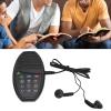 Portable Electronic Bible Reader with Intelligent Memory Point Reading, Adjustable Volume and Folder Switching, Solar Charging for Home (Russian, Swahili, Kurdish) view 2
