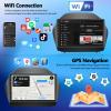 2G+64G CAMECHO Android 13 Car Stereo for Hyundai Tucson IX35 (2010-2015) with Wireless Carplay Android Auto Bluetooth 10.1 Inch Touchscreen GPS Navigation,WiFi,HiFi,FM,USB,AHD Backup Camera&Mic view 4