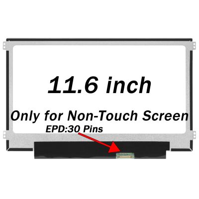 PEHDPVS Screen Replacement 11.6" for HP Stream 11-AH010NR 1366X768 30 PIN LCD LED Screen Display Panel(Only for Non-Touch Screen)