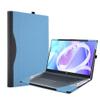 2023 Laptop Case Cover for Hp Pavilion 15-eg 15t-eg 15-eh 15z-eh Compatible with Hp 15-fd 15-fc 15.6" [Do Check Model] Notebook Sleeve Computer Bag Protective PU Leather Shell (Light Blue) view 1