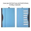 2023 Laptop Case Cover for Hp Pavilion 15-eg 15t-eg 15-eh 15z-eh Compatible with Hp 15-fd 15-fc 15.6" [Do Check Model] Notebook Sleeve Computer Bag Protective PU Leather Shell (Light Blue) view 4