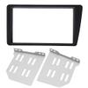 Radio Fascia, 2Din Black Car Radio Stereo Fascia Dash Frame Trim Replacement For LHD 2001-2005 Radio Panel Fascia view 1