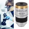 100X Professional Microscope Objective Lens Replacement with RMS Size and Storage Cylinder view 2