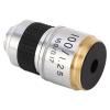 100X Professional Microscope Objective Lens Replacement with RMS Size and Storage Cylinder view 4