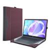 2023 Laptop Case Cover for Hp Pavilion 15-eg 15t-eg 15-eh 15z-eh Compatible with Hp 15-fd 15-fc 15.6" [Do Check Model] Notebook Sleeve Computer Bag Protective PU Leather Shell (red Wine) view 1