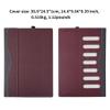2023 Laptop Case Cover for Hp Pavilion 15-eg 15t-eg 15-eh 15z-eh Compatible with Hp 15-fd 15-fc 15.6" [Do Check Model] Notebook Sleeve Computer Bag Protective PU Leather Shell (red Wine) view 4