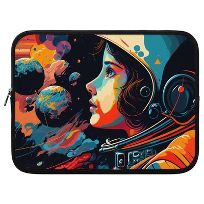 Astronaut Portrait 10-13 Inch Sleeve - Beautiful Tablet Sleeve - Graphic Carrying Case - 13 inches
