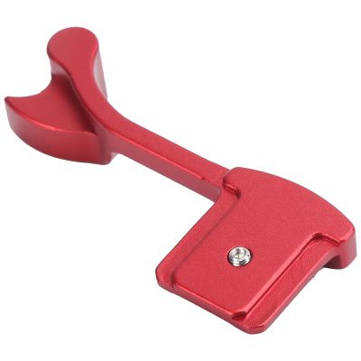 1Pcs Aluminum Alloy Camera Hot Shoe Thumbs Grips Handle for Q Typ116/Q2 Cameras,Red