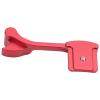 1Pcs Aluminum Alloy Camera Hot Shoe Thumbs Grips Handle for Q Typ116/Q2 Cameras,Red view 3