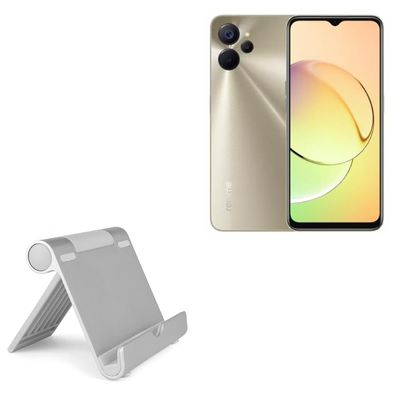BoxWave Stand and Mount Compatible with Realme 10 5G - VersaView Aluminum Stand, Portable, Multi Angle Viewing Sturdy